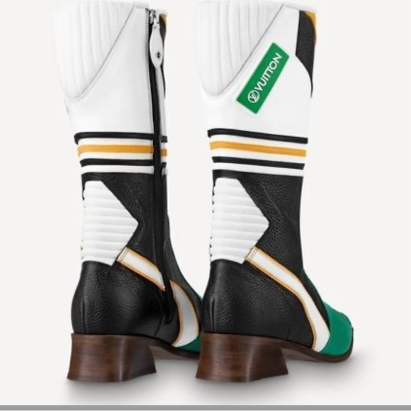 Louis Vuitton 2021-2022 Casual Style Plain Leather Party Style Boots 37/7 - Picture 3 of 15